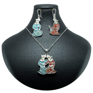 نیم ست زنانه مینا خانه بندی خسرو و شیرین